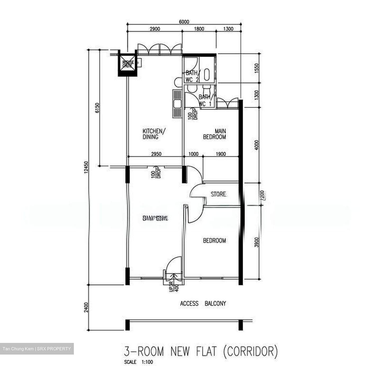 Blk 77 Telok Blangah Drive (Bukit Merah), HDB 3 Rooms #578137351